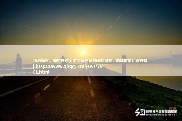情感探索，如何在购买前了解产品的所有细节，助你做出明智选择 | https://www.zhqsy.cn/news/3681.html